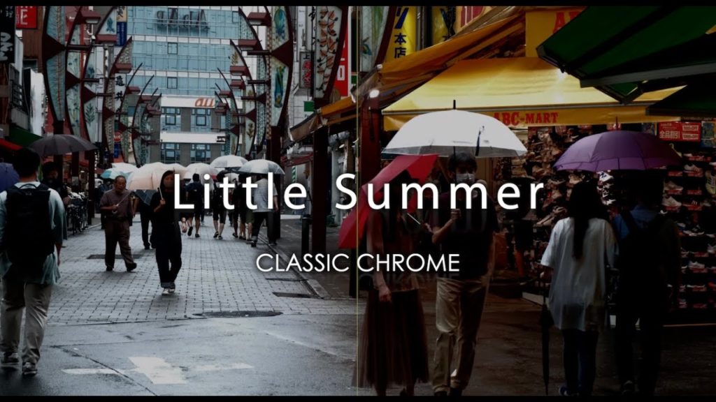 RAINY TOKYO｜CLASSIC CHROME : FUJI XT4