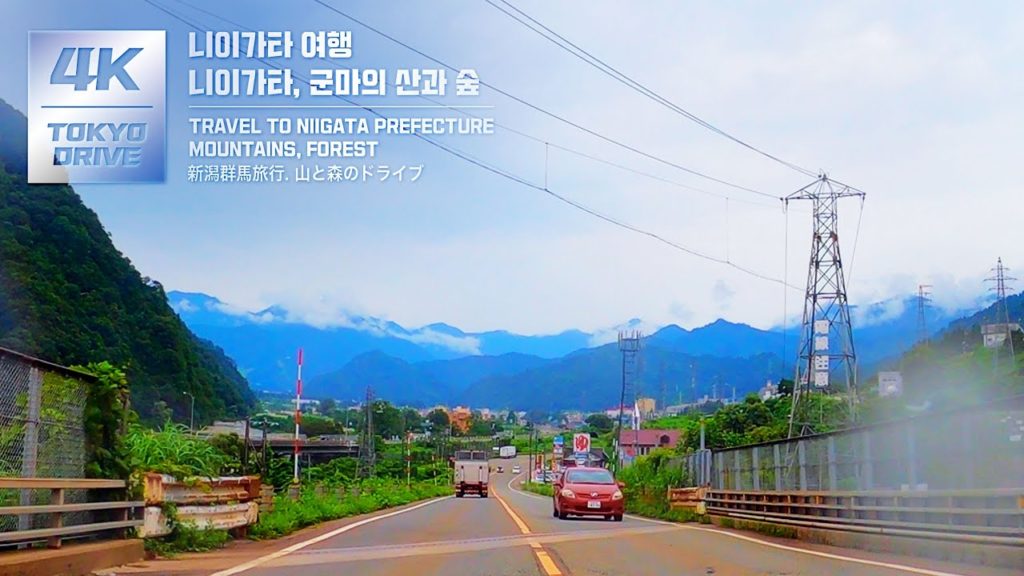 4K Travel in Japan Forest. 니이가타여행. 니이가타/군마의 산과 숲(新潟群馬旅行. 山と森のドライブ)