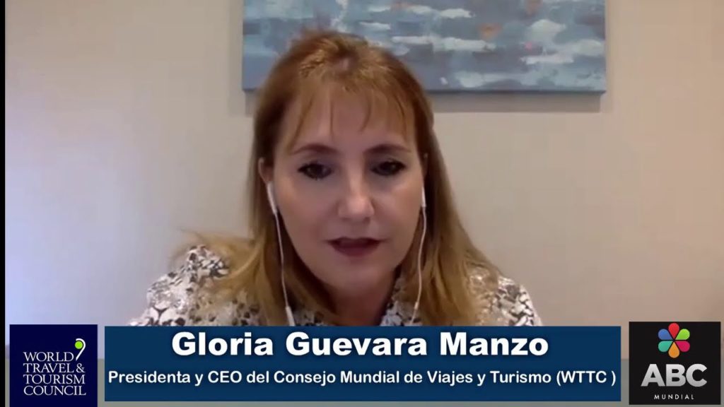 "No se puede esperar la vacuna del COVID para reactivar el turismo" – Gloria Guevara, CEO del WTTC "No se puede esperar la vacuna del COVID para reactivar el turismo" - Gloria Guevara, CEO del WTTC