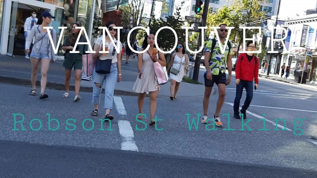 Downtown Vancouver Walking Tour "Robson Street" | City Life in BC Canada July 17 2020 Downtown Vancouver Walking Tour "Robson Street" | City Life in BC Canada July 17 2020