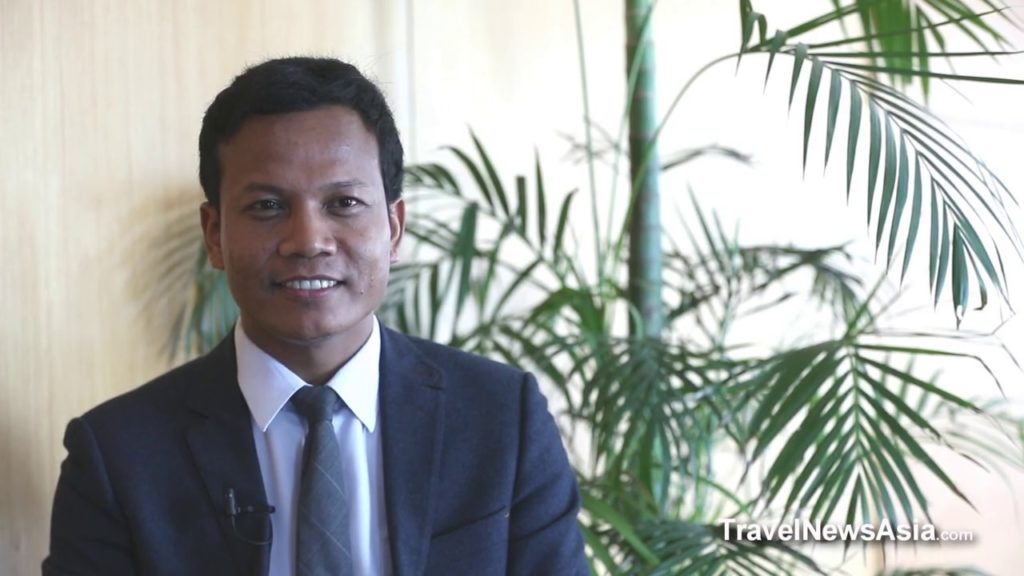 Palace Gate Hotel Phnom Penh Interview with Thy Sothea GM - Cambodia Travel Mart 2019