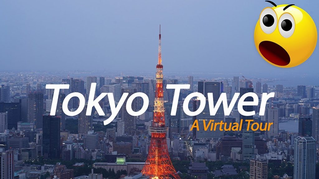 Tokyo Tower virtual tour on google earth | Japan
