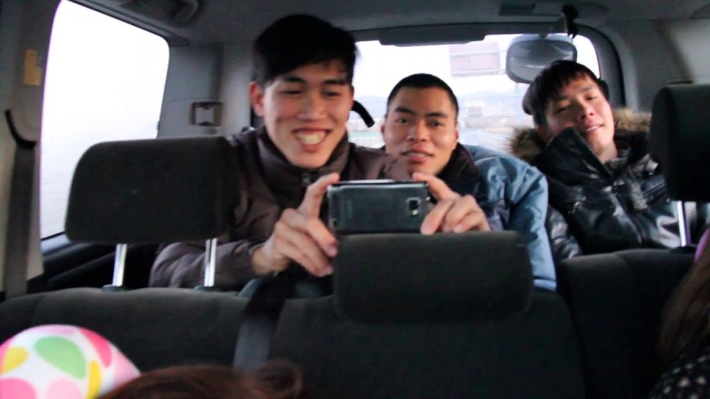 Hiroshima - Osaka Trip by car 2013.01.01 (View from car)