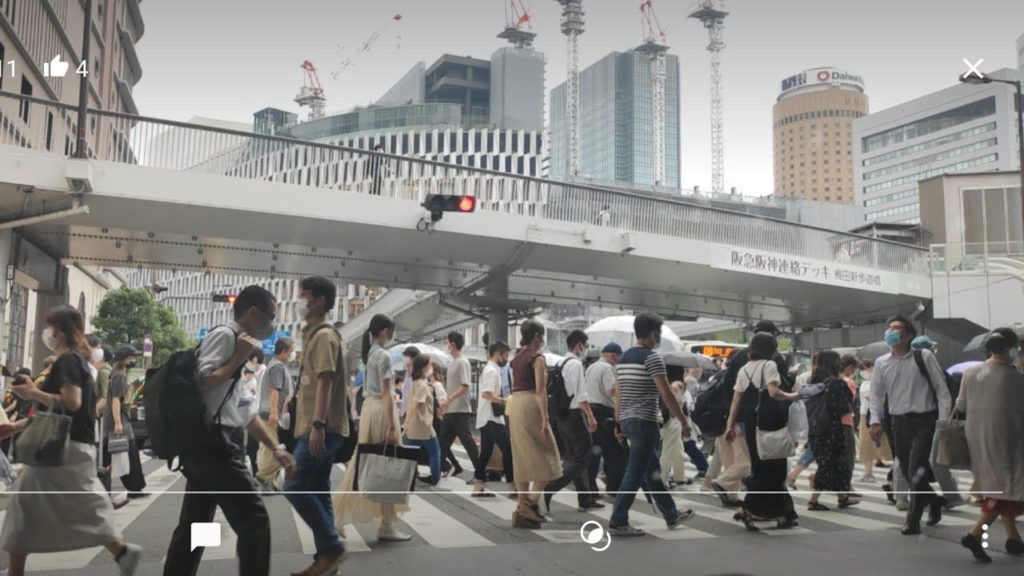 大阪をドライブ ﾗｲﾌﾞｶﾒﾗ No.61 Live camera osaka