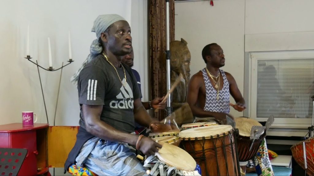 Workshop mit Nago Koité bei Afroton in Frankfurt am Main