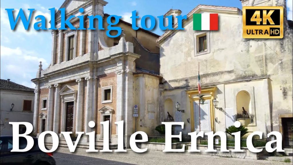 Boville Ernica, Italy【Walking Tour】4K Boville Ernica, Italy【Walking Tour】4K