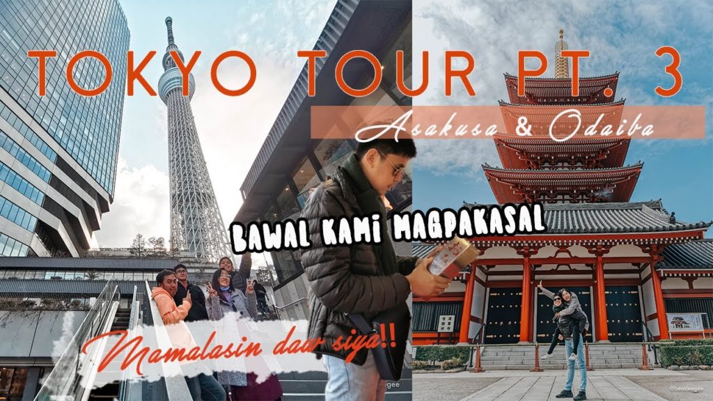 TOKYO DAY 6: Boyfriend's Bad Fortune in Sensoji Temple (+Tokyo Sky Tree) | P&B