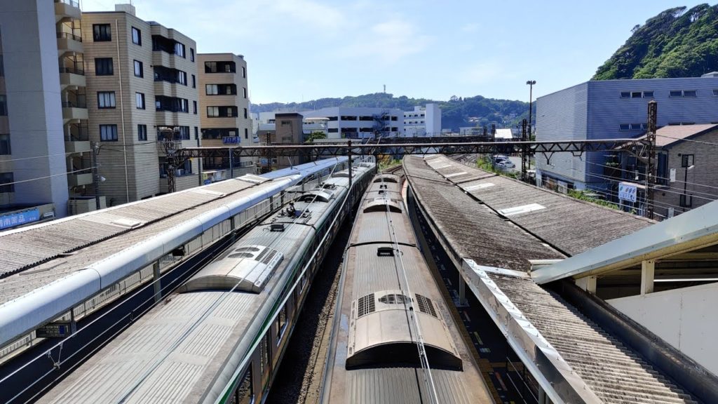 4K Japan Train Ride - Yokosuka Line to Zushi