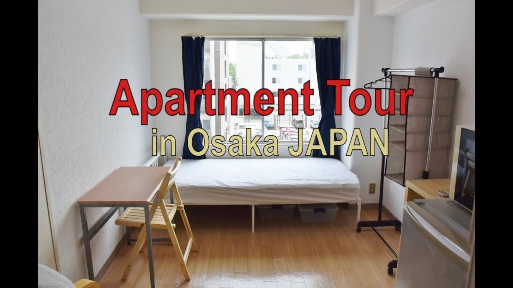 Japanese Apartment Tour in Osaka MTB- Kyobashi furnished