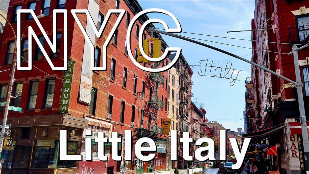 NYC by Area 【Little Italy】 2020 New York Walking Tour,Manhattan Travel Guide ニューヨーク リトルイタリー 観光 旅行 4K