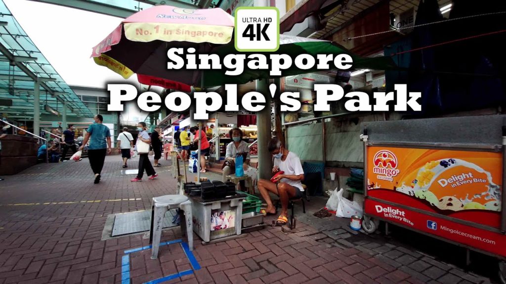 People's Park Complex Walking Tour [Singapore] 4K Fimi Palm