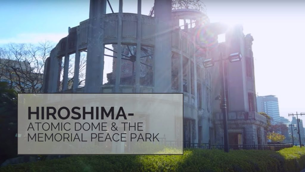 【4K】Japan Walking Tour in Hiroshima | The Hiroshima Peace Park from the Atomic Dome | Street ASMR