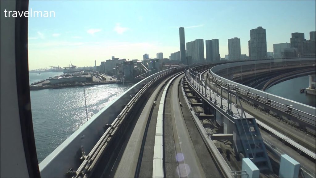 Tokyo monorail - Odaiba Tokyo Japan attraction