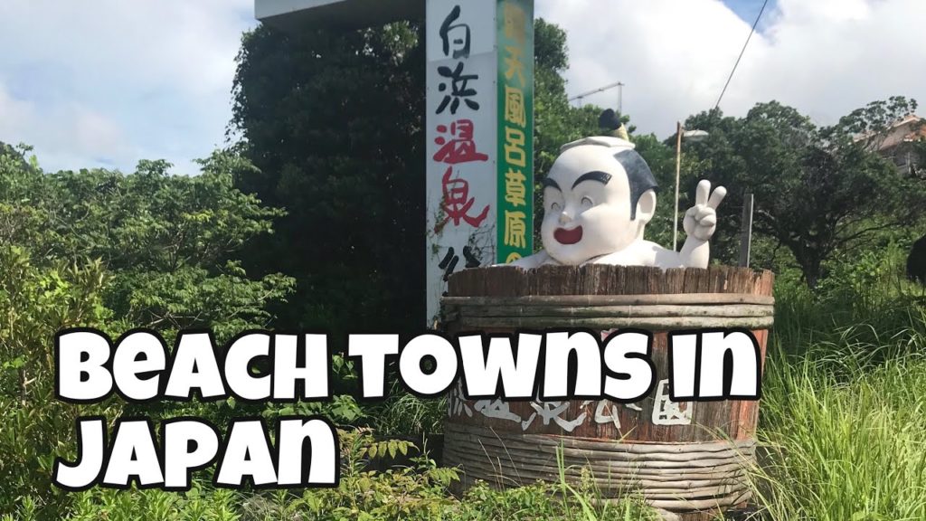 taking the train from Osaka to the BEACH | Japan