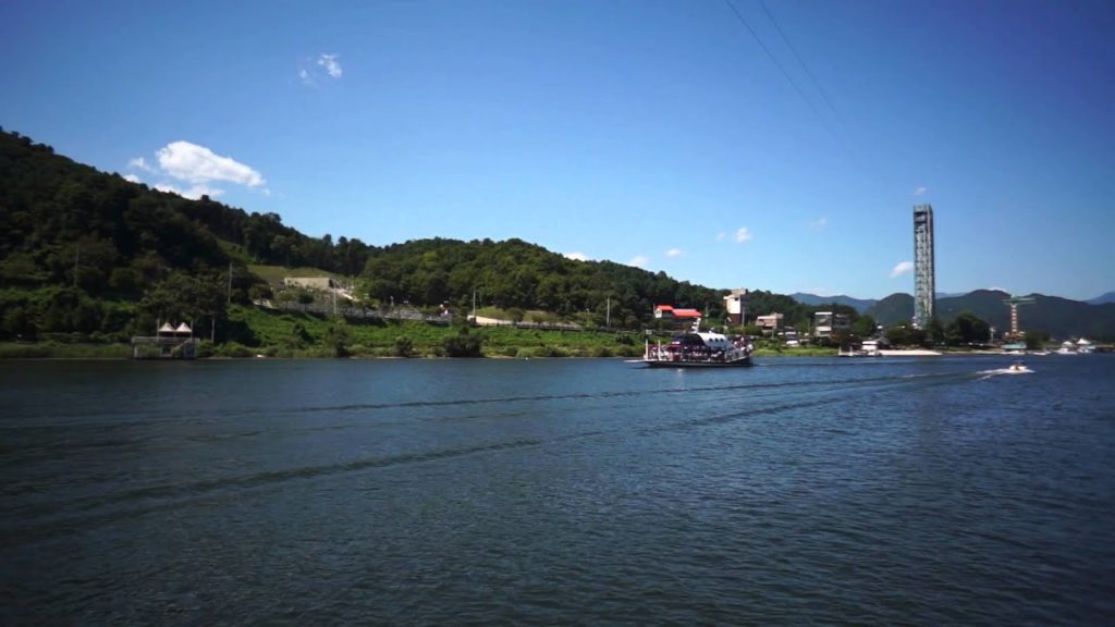 Traveling around Nami Island - The Winter Sonata Island