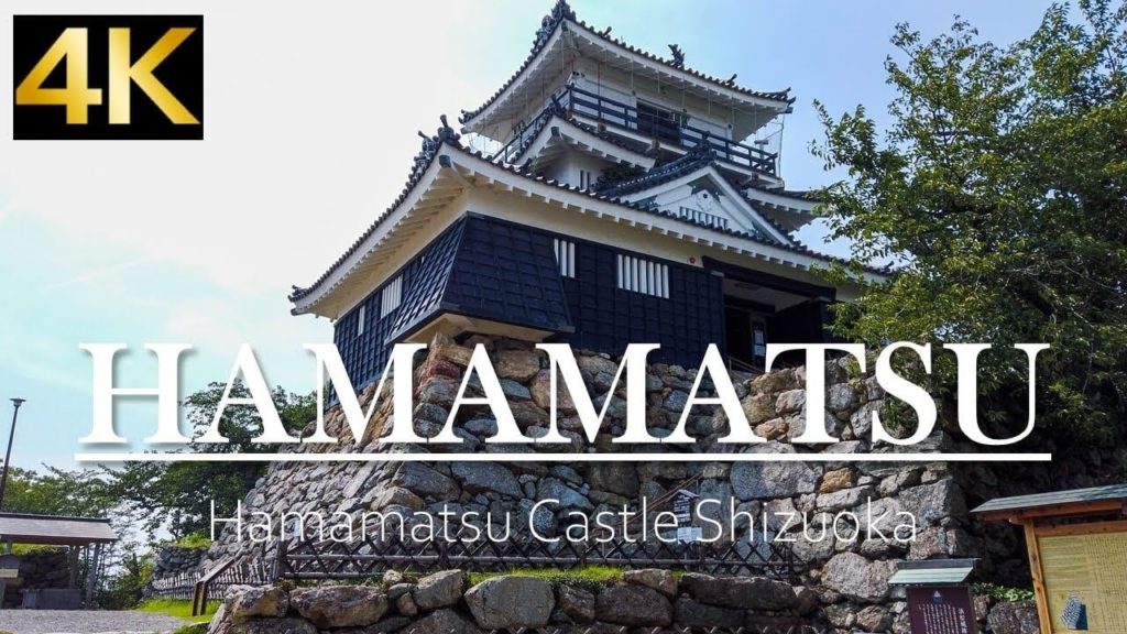 【Osmo Pocket】日本のお城を散策！徳川家康ゆかりの地、浜松城を散歩【4K】