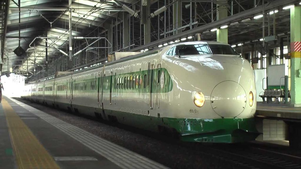Joetsu Shinkansen at Niigata station