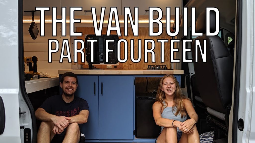 WE HAVE A KITCHEN! - Van Build Part 14 | Ep. 74