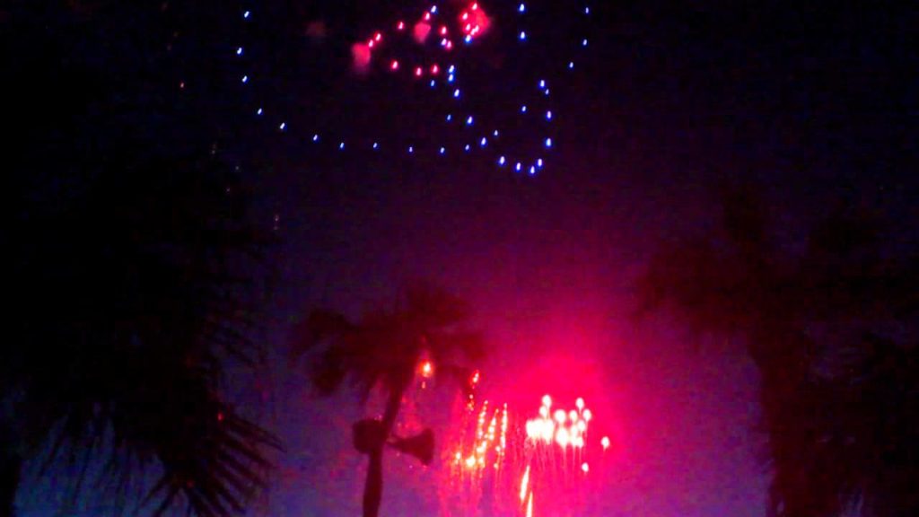 Fireworks. Summer Fest 2011. Nago, Okinawa, Japan