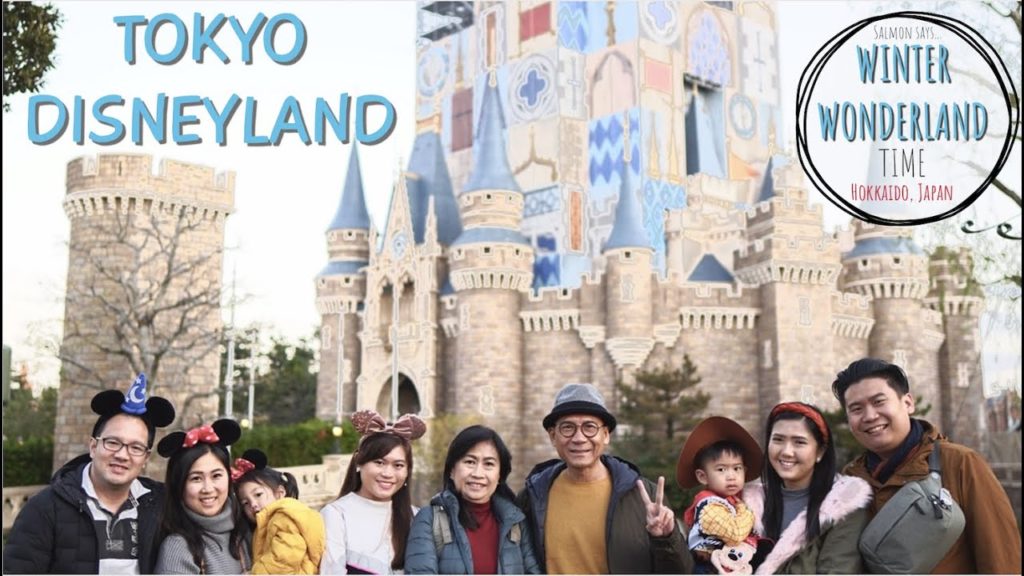 Family Day Out at Tokyo Disneyland - "Japan Winter Wonderland!"