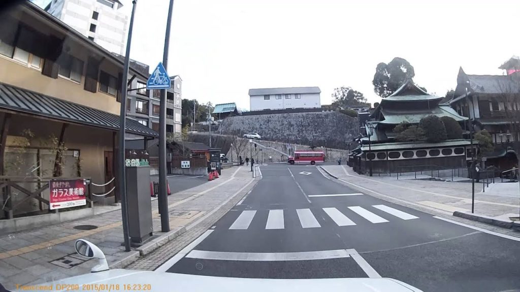 TS N0830 Driving from Matsuyama to Saijo (Ehime prefecture), Japan