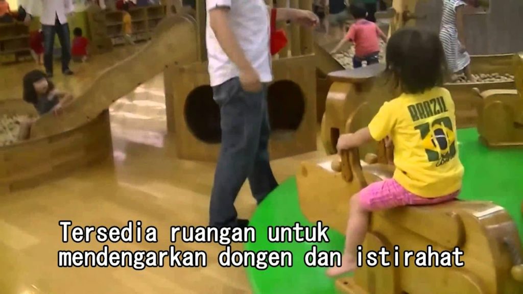 Taman bermain anak-anak " Genki no Mori " di Kokura, Kitakyushu, Fukuoka,Jepang.