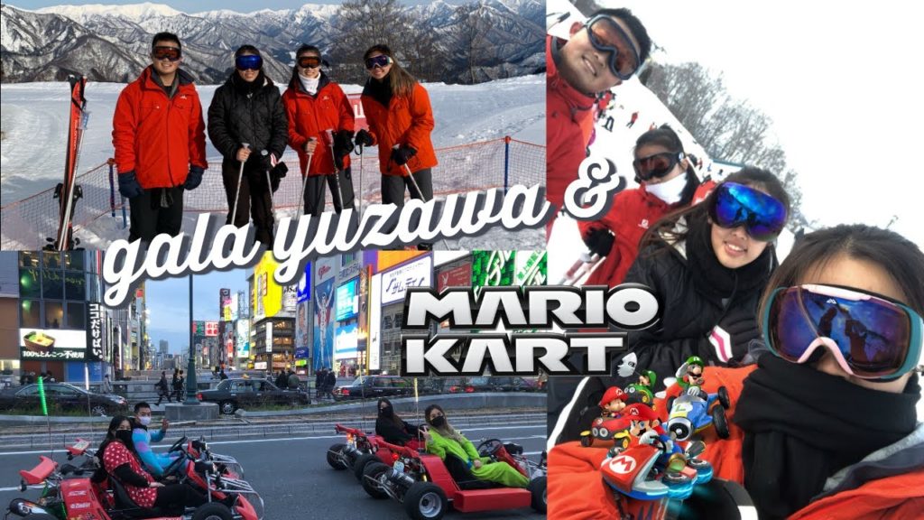 WINTER WONDERLAND ❄️⛷️| skiing in japan at gala yuzawa snow resort 2020 | go karting in osaka