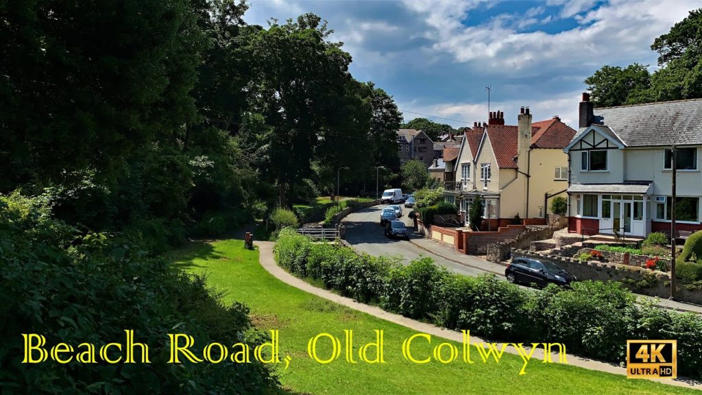 Beach Road Walk in Old Colwyn, North Wales June 2020 in 4K