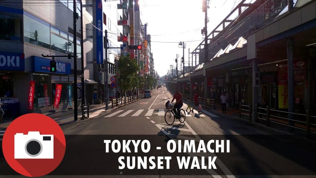 Walking in Oimachi 大井町 Tokyo - Asus Zenfone 5Z, 4K 60FPS