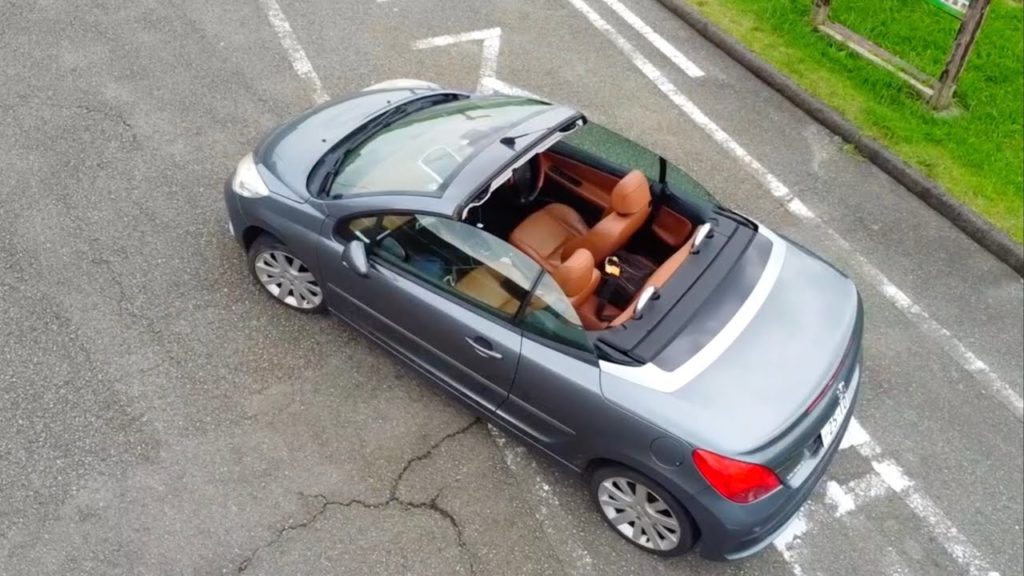 Peugeot 207 CC at Sado Island Peugeot 207 CC at Sado Island