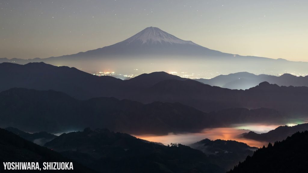 4K Mt. Fuji at Night (time lapse/real time) 4K Mt. Fuji at Night (time lapse/real time)