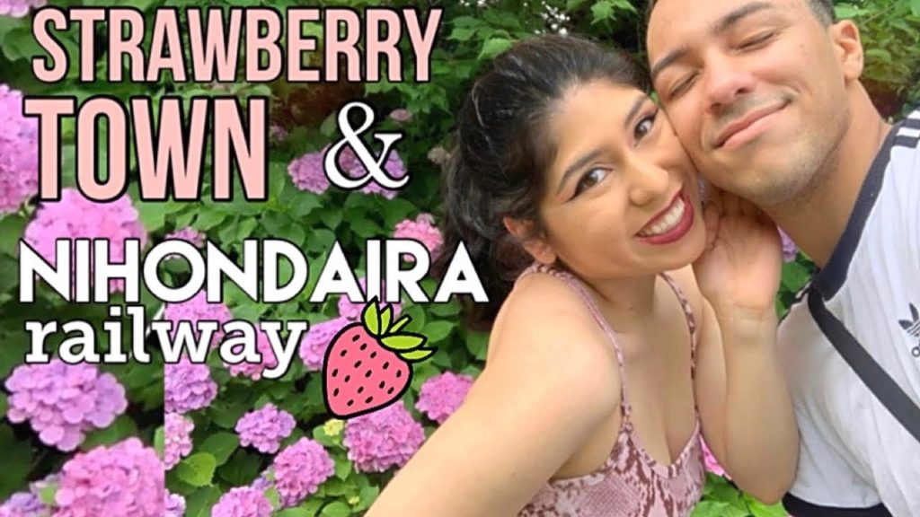 Strawberry town in Japan!