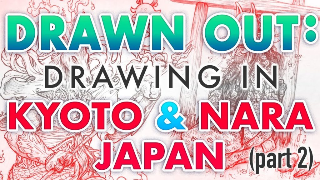 A Deer Ate My Sketchbook!? Kyoto & Nara, Japan! (pt.2)