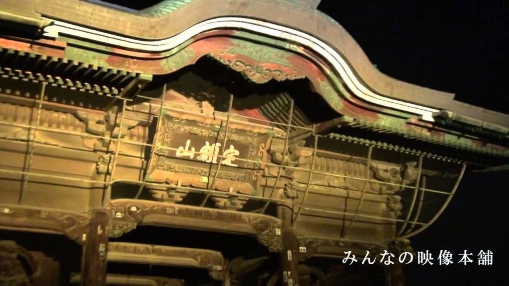 善光寺　灯明祭り　Zenkoji Temple Nagano