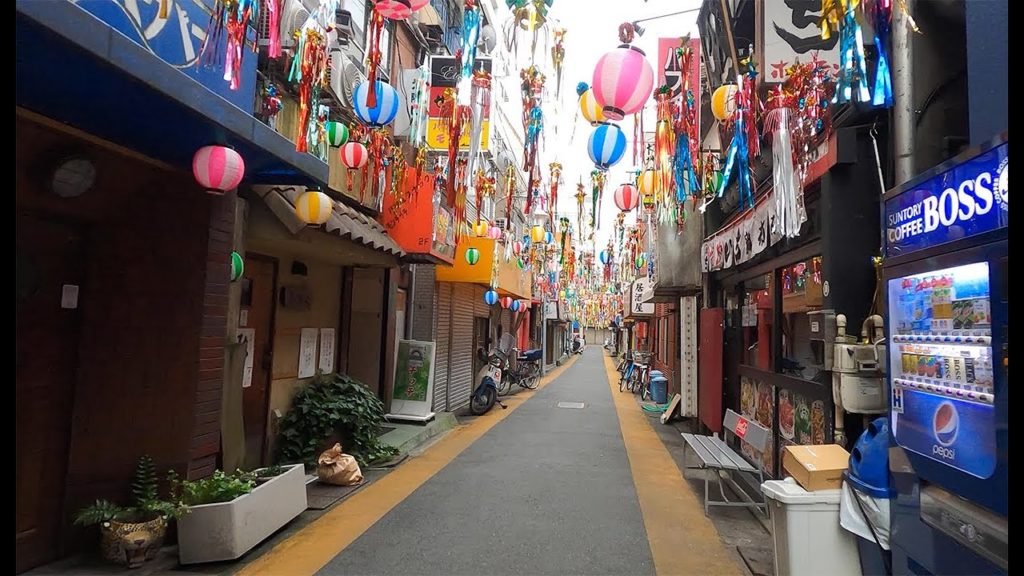 A Long Walk Though Japanese Local Residential Areas From Small Shopping Street