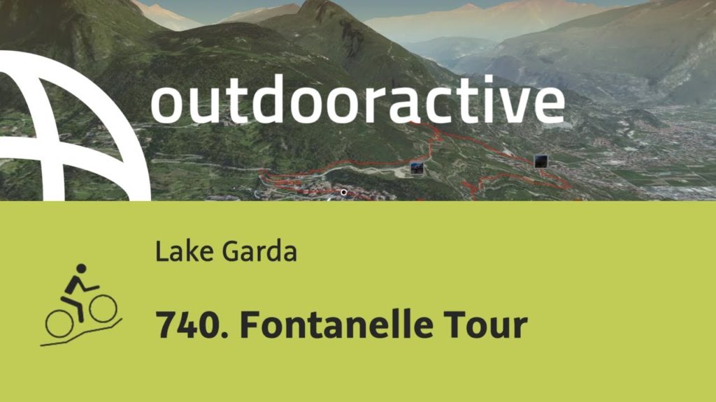 mountain biking trail at Lake Garda: 740. Fontanelle Tour