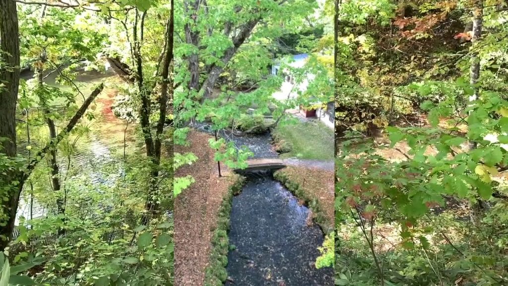 Sound of natural running water @ Fukidashi Park, Sapporo, Hokkaido, Japan Sound of natural running water @ Fukidashi Park, Sapporo, Hokkaido, Japan