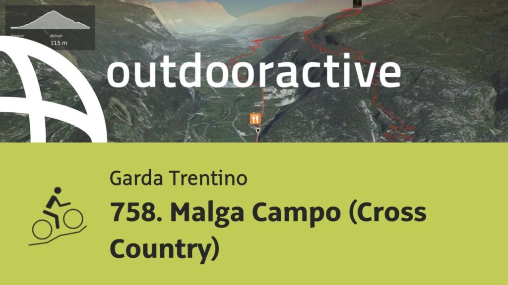 mountain biking trail at Lake Garda: 758. Malga Campo (Cross Country)