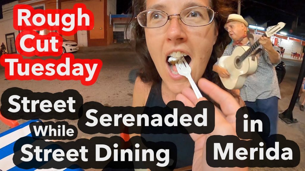 Street Serenade. Serenaded in Merida Mexico while Street Dining. [Spoiler: Pearl Jam]