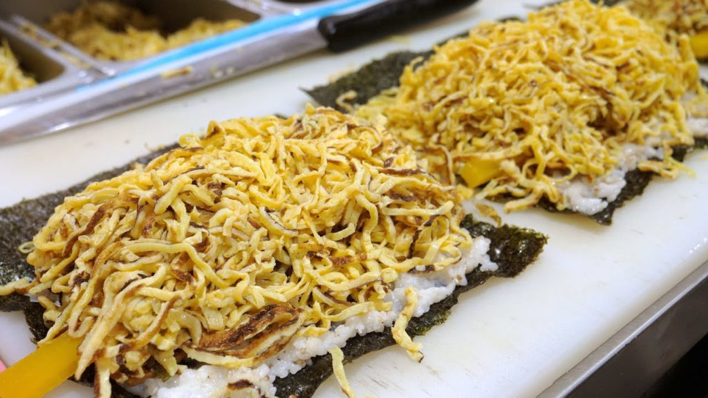 계란폭탄 지단김밥 | Amazing Egg Bomb Rice Roll, Kimbab | Korean Street food 계란폭탄 지단김밥 | Amazing Egg Bomb Rice Roll, Kimbab | Korean Street food