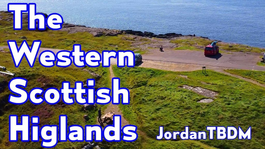 Flying Through The Western Scottish Highlands (DJI Mavic Mini)