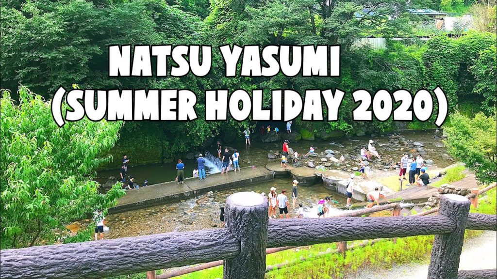 Vlog Jepang Bahasa Indonesia - Liburan Musim Panas Main Air di Kali Jepang