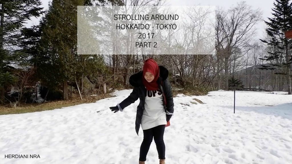 TRAVEL VLOG 5 - MAIN KE KAMPUNG NINJA (HOKKAIDO - TOKYO 2017 PART 2) | HERDIANI NRA