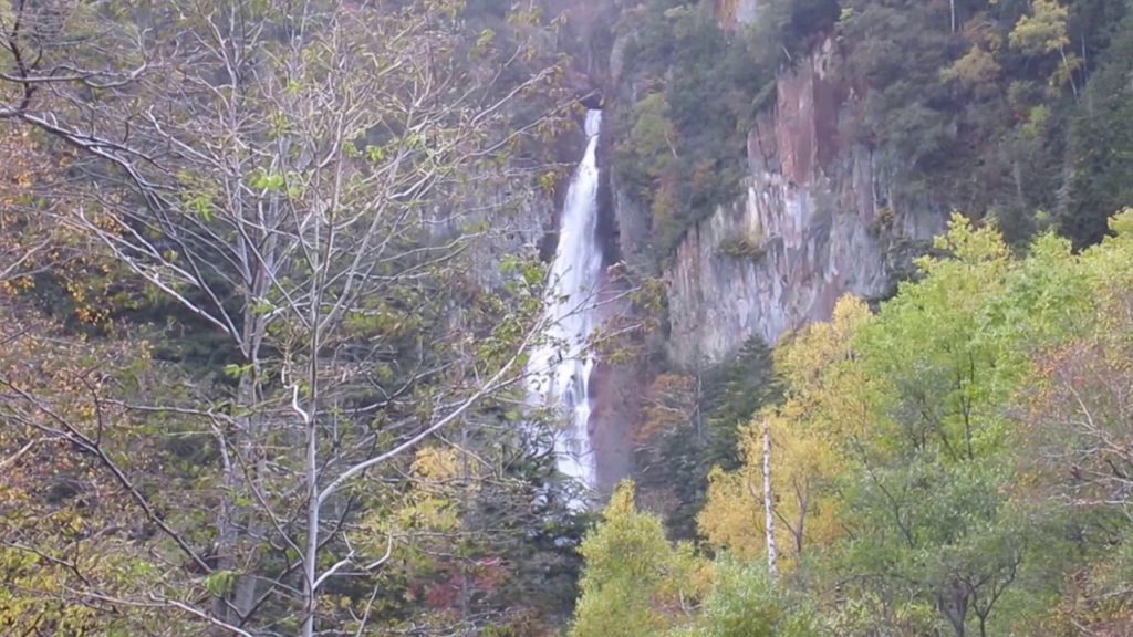 Ryusei Waterfall Daisetsuzan National Park Sounkyo Kamikawa Hokkaido Japan