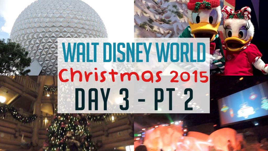 DVC PARTY AND JAPAN TOUR (DAY 3 Pt. 2) | Disney World Christmas 2015