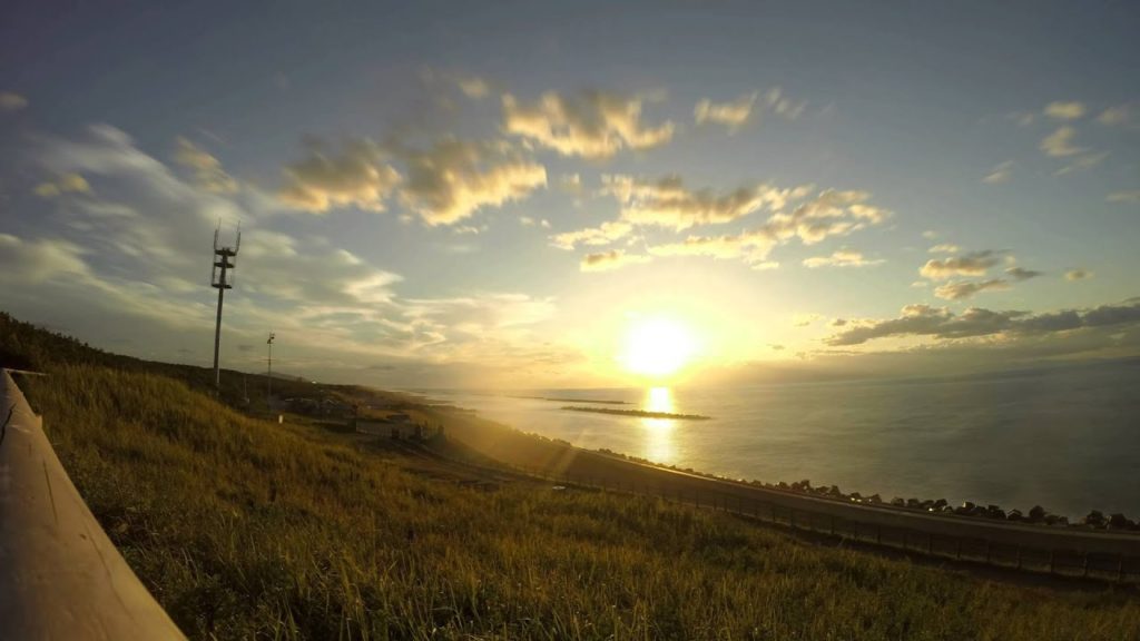 GoPro Hero3+ : Time-lapse in Sekiya Beach, Niigata
