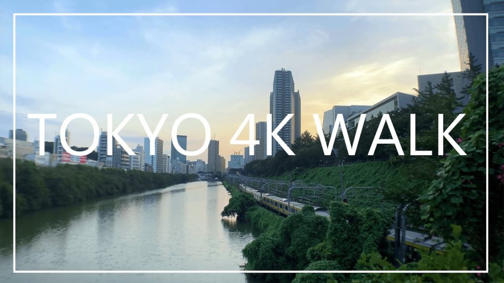 [4K] Walk at Tokyo 4K on Early Morning Ichigaya to Yasukuni Shrine