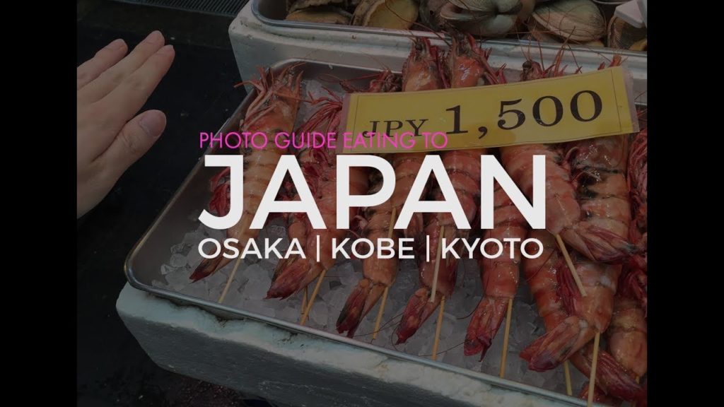 CITY PHOTO GUIDE EATING IN JAPAN | Osaka | Kobe | Kyoto
