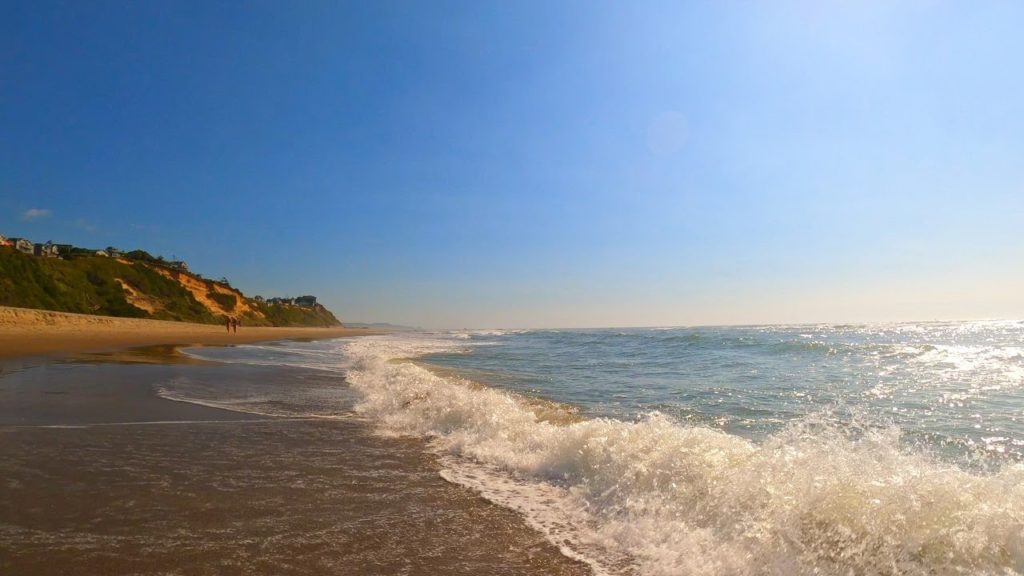 Beach Walk - Lincoln City, Oregon Ocean Waves Sound Binaural Audio Travel 4k
