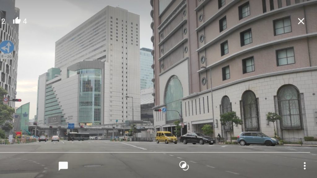 大阪伊丹空港付近から中央区まで移動ライブカメラ Live camera osaka No.70